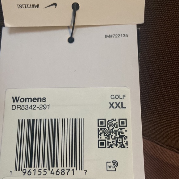 Nike Dri-FIT UV Tour Golf Skirt W Short DR5342 Womens Skort Plum Eclipse  XXL - Picture 10 of 11